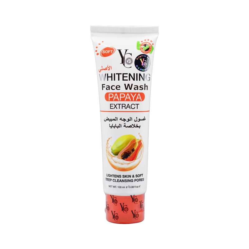 yc-whitening-papaya-extract-face-wash-100ml
